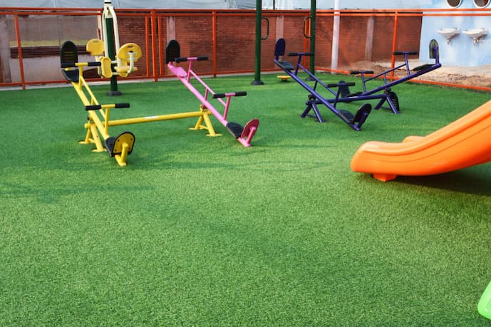 Especialistas indicam: a melhor grama sintética para playgrounds